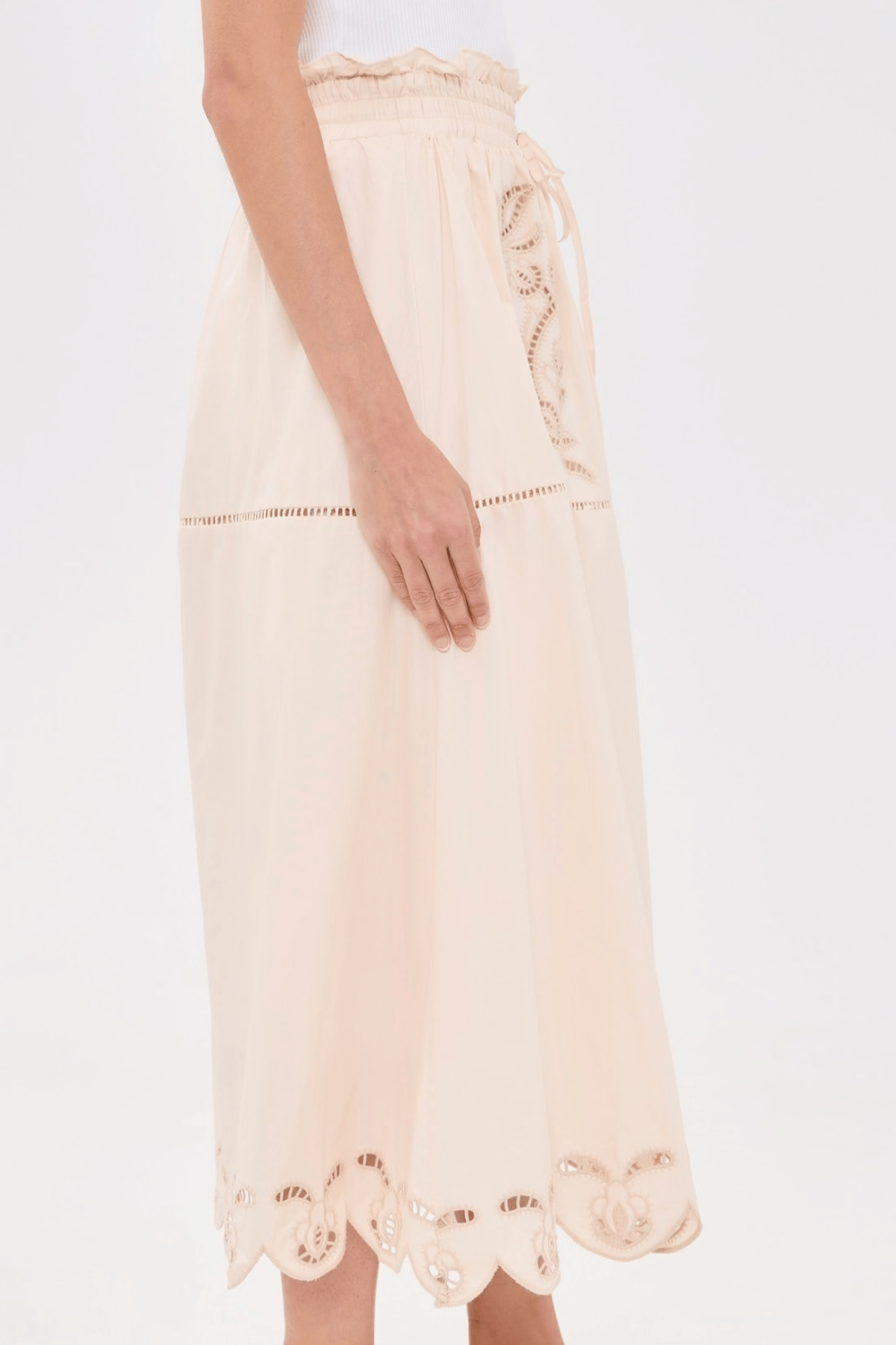 Honeysuckle Cutwork Skirt