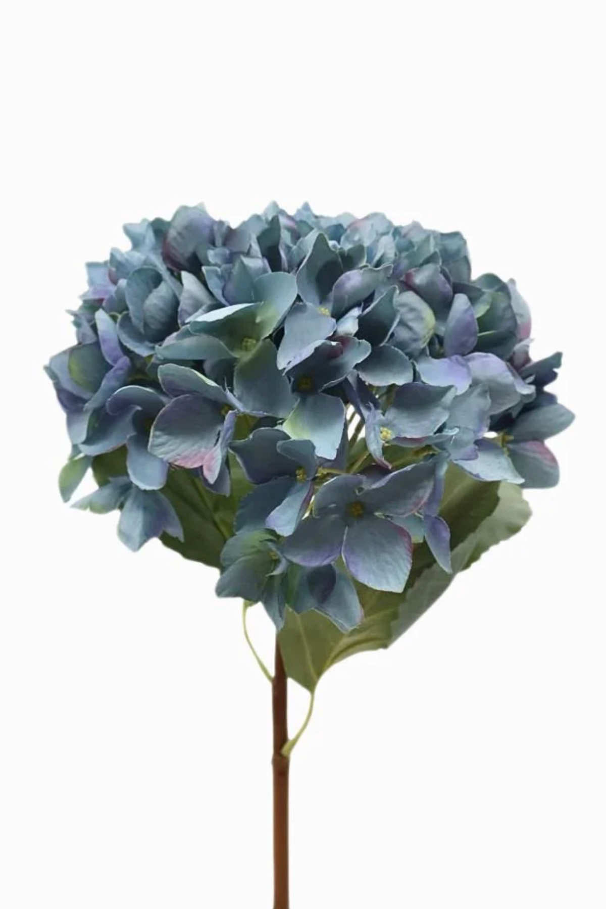 Hydrangea Stem Antique Blue 52cm