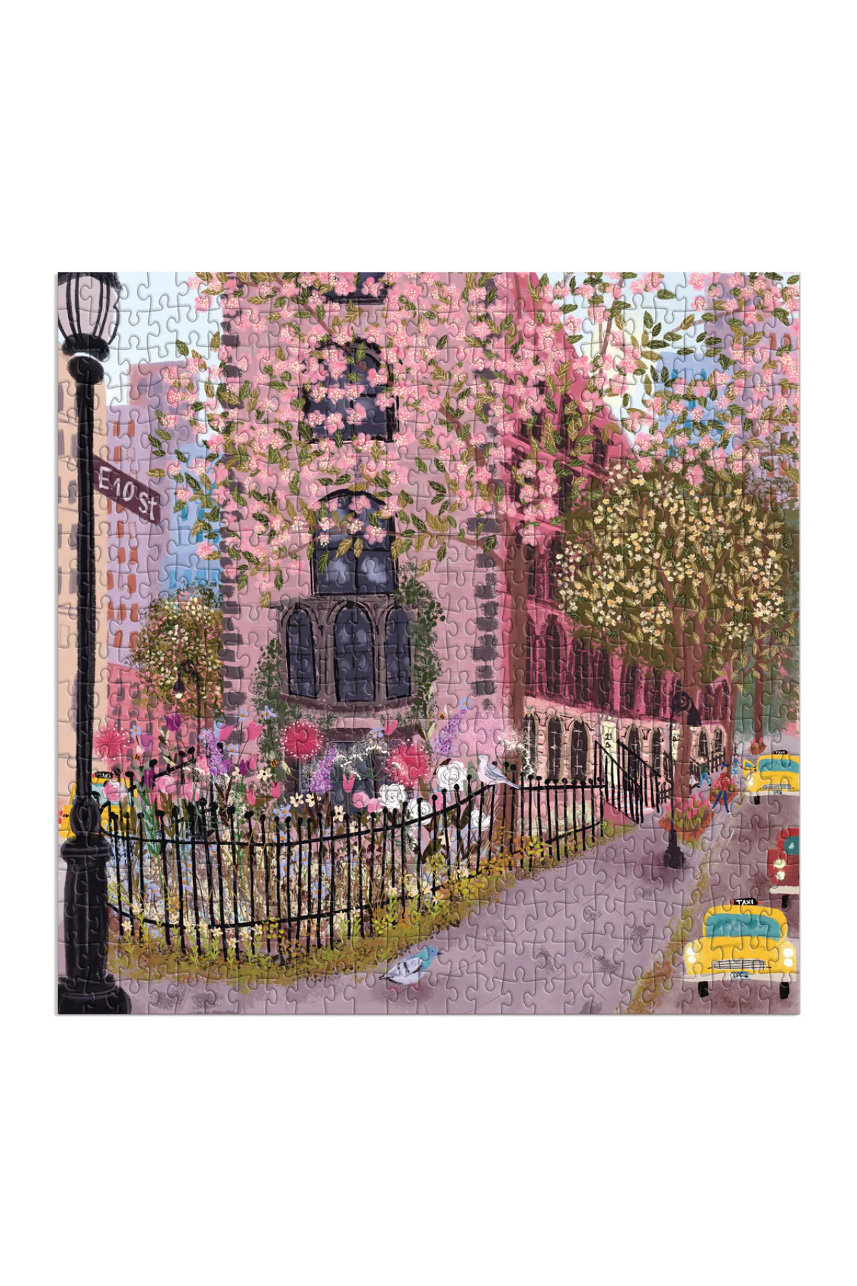 Joy Laforme Blooming Streets Puzzle 500pc