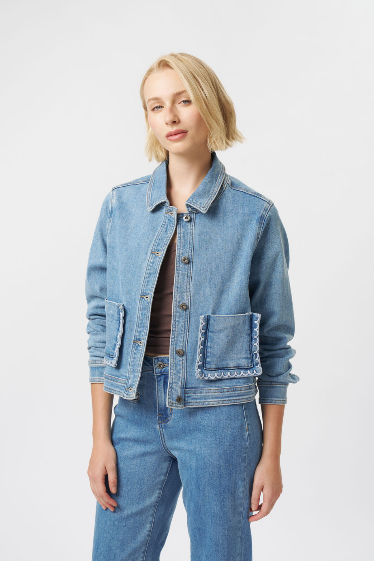 Mila Jacket 70's Blue