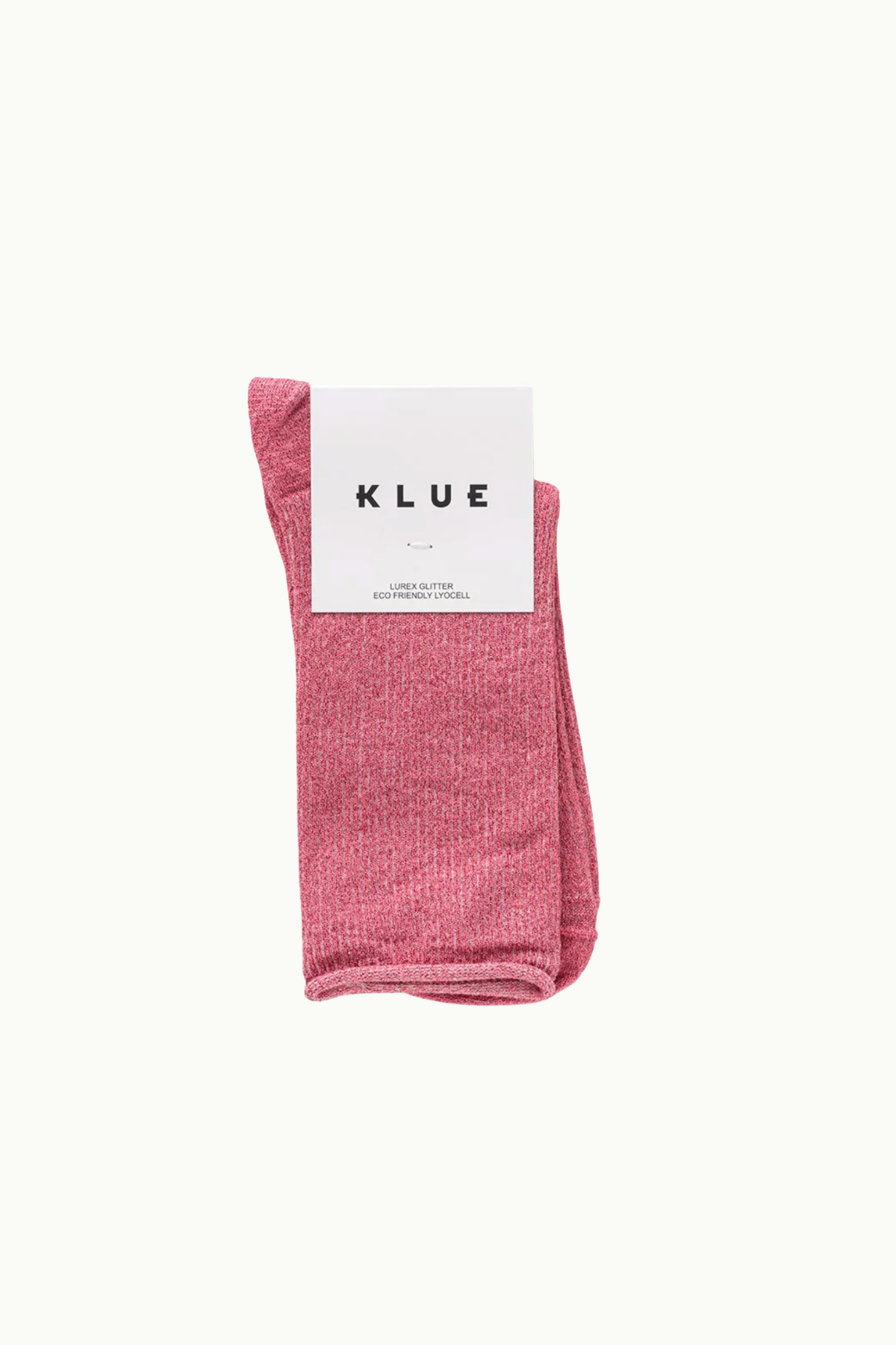 Klue Glitter Lurex Socks Strawberry