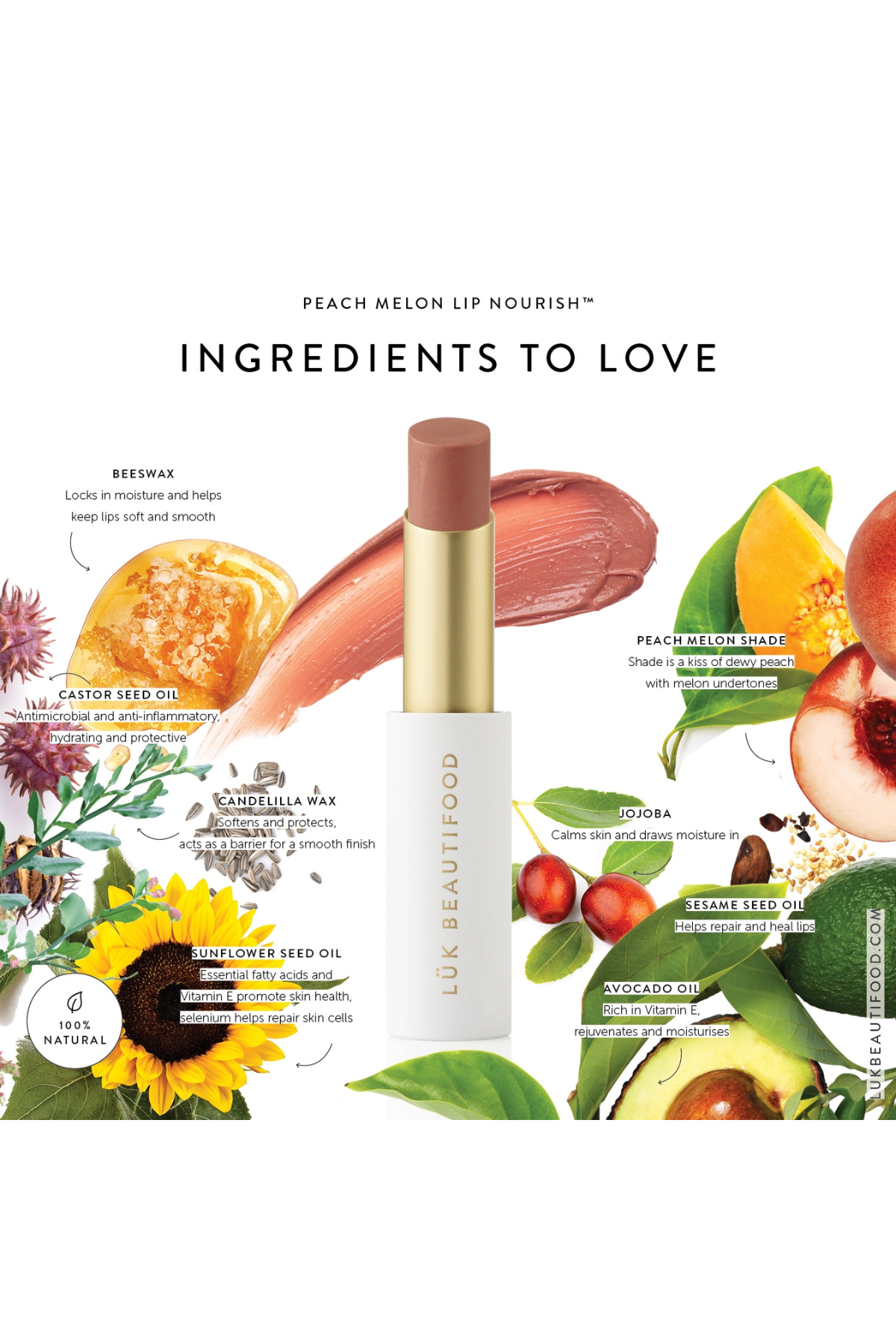 Lip Nourish™ - Peach Melon