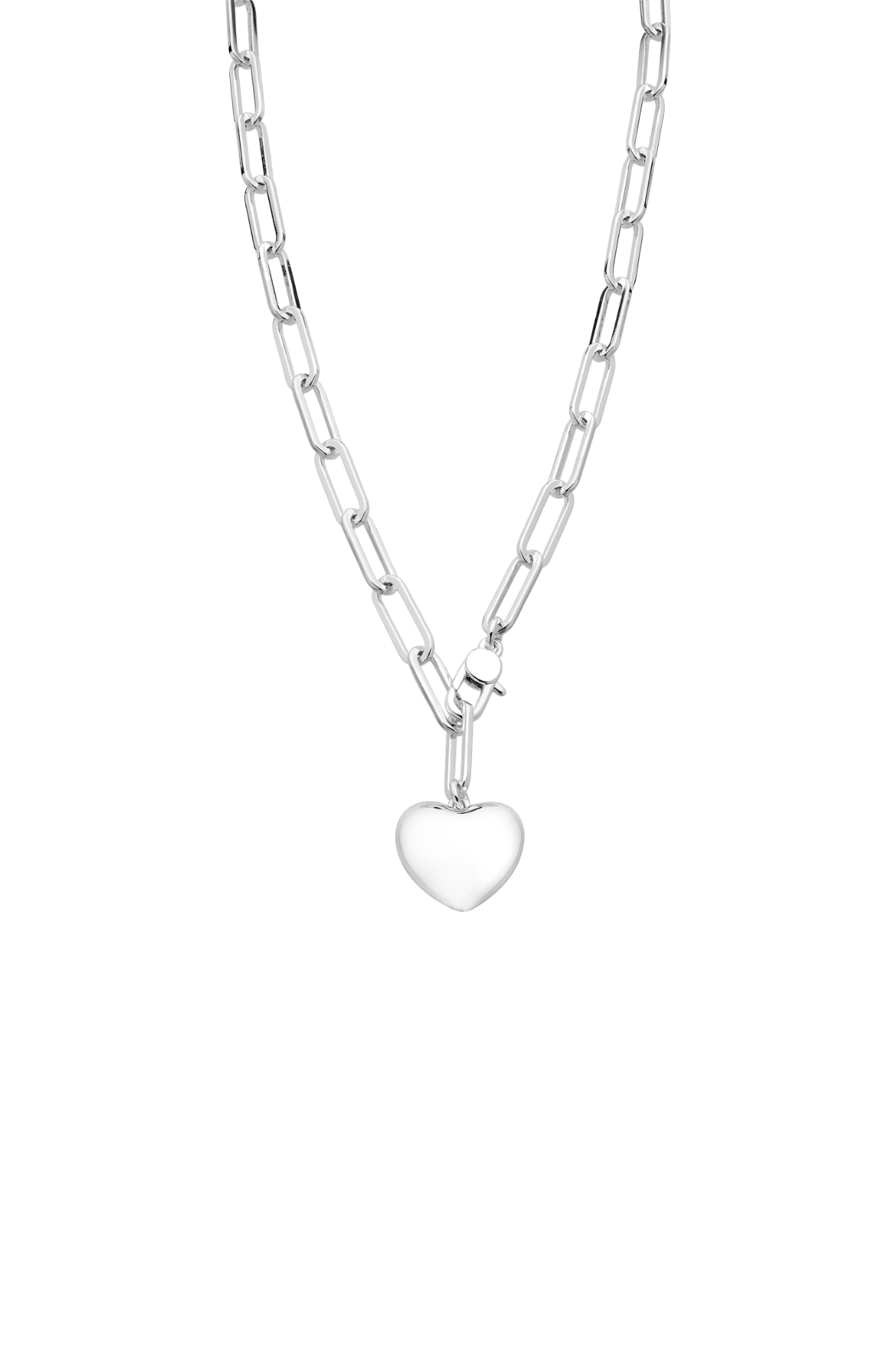 Lotte Silver Heart Necklace