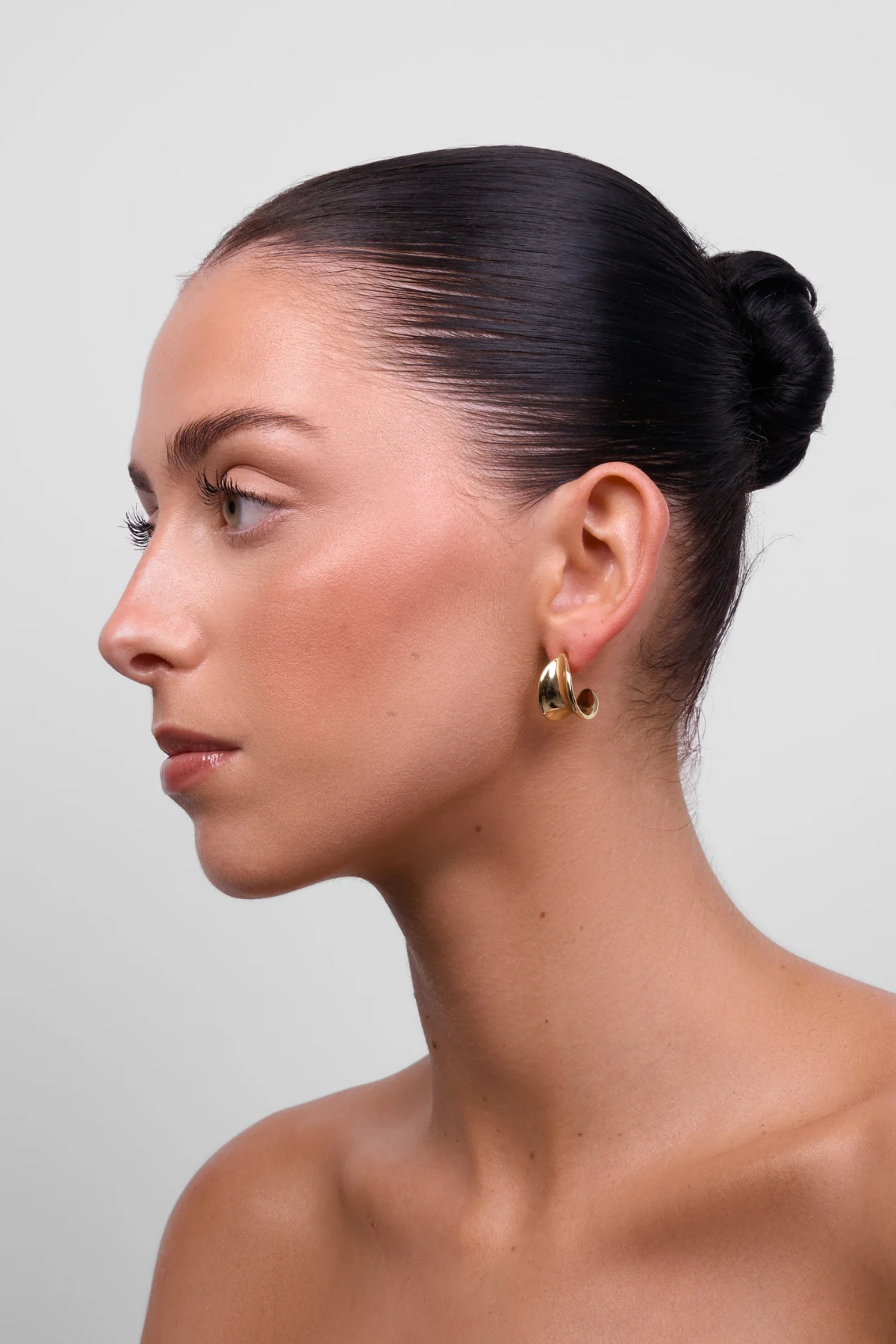 Logan Gold Earring