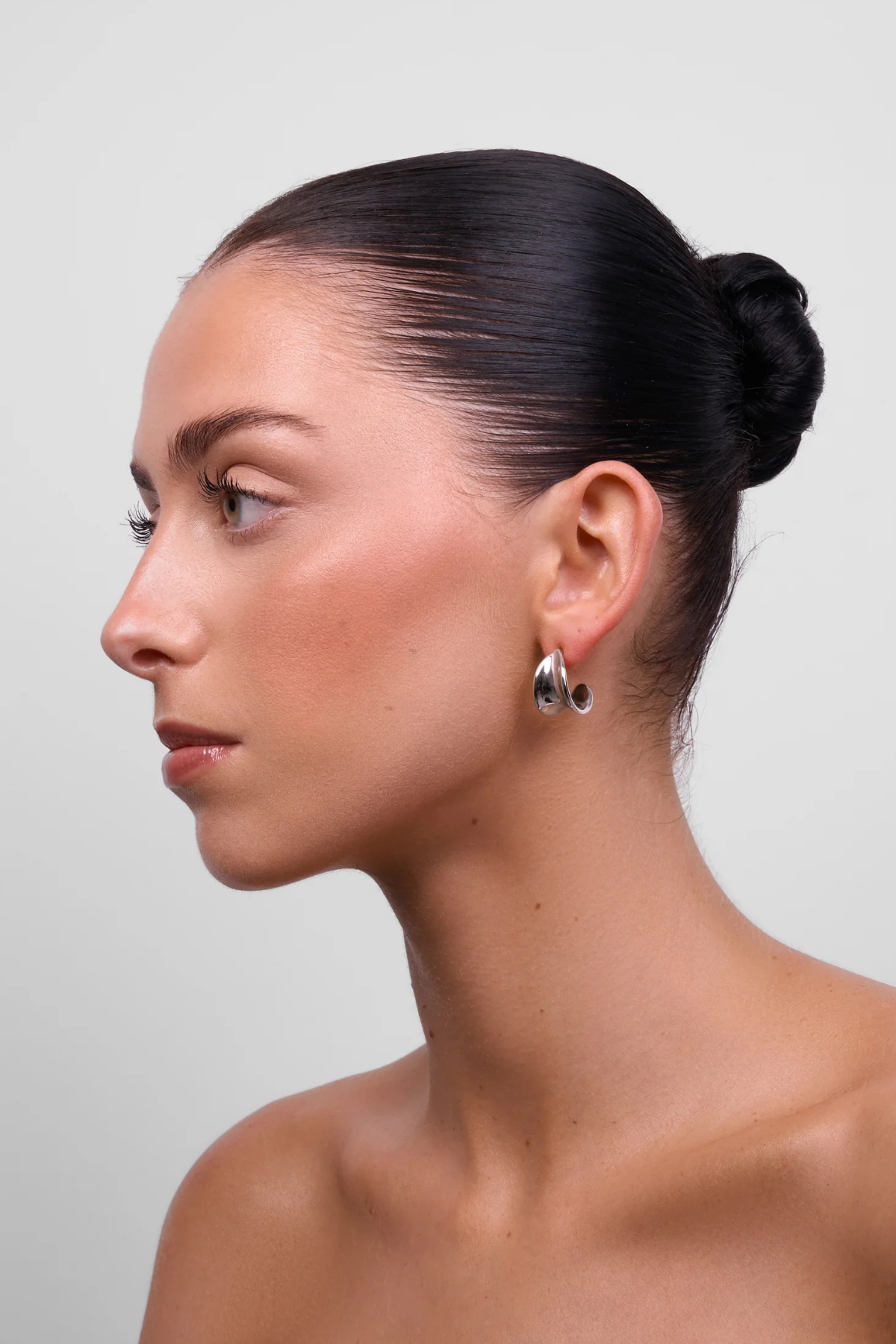 Logan Silver Earring