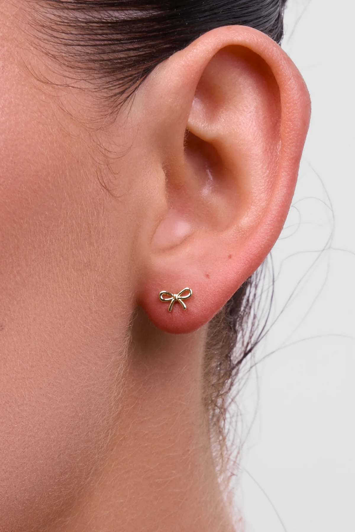 Petite Fancy Gold Earring