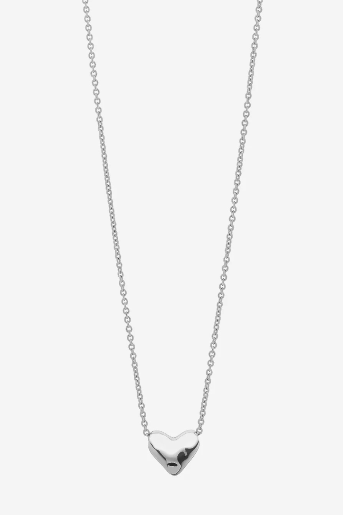 Mariel Silver Heart Necklace