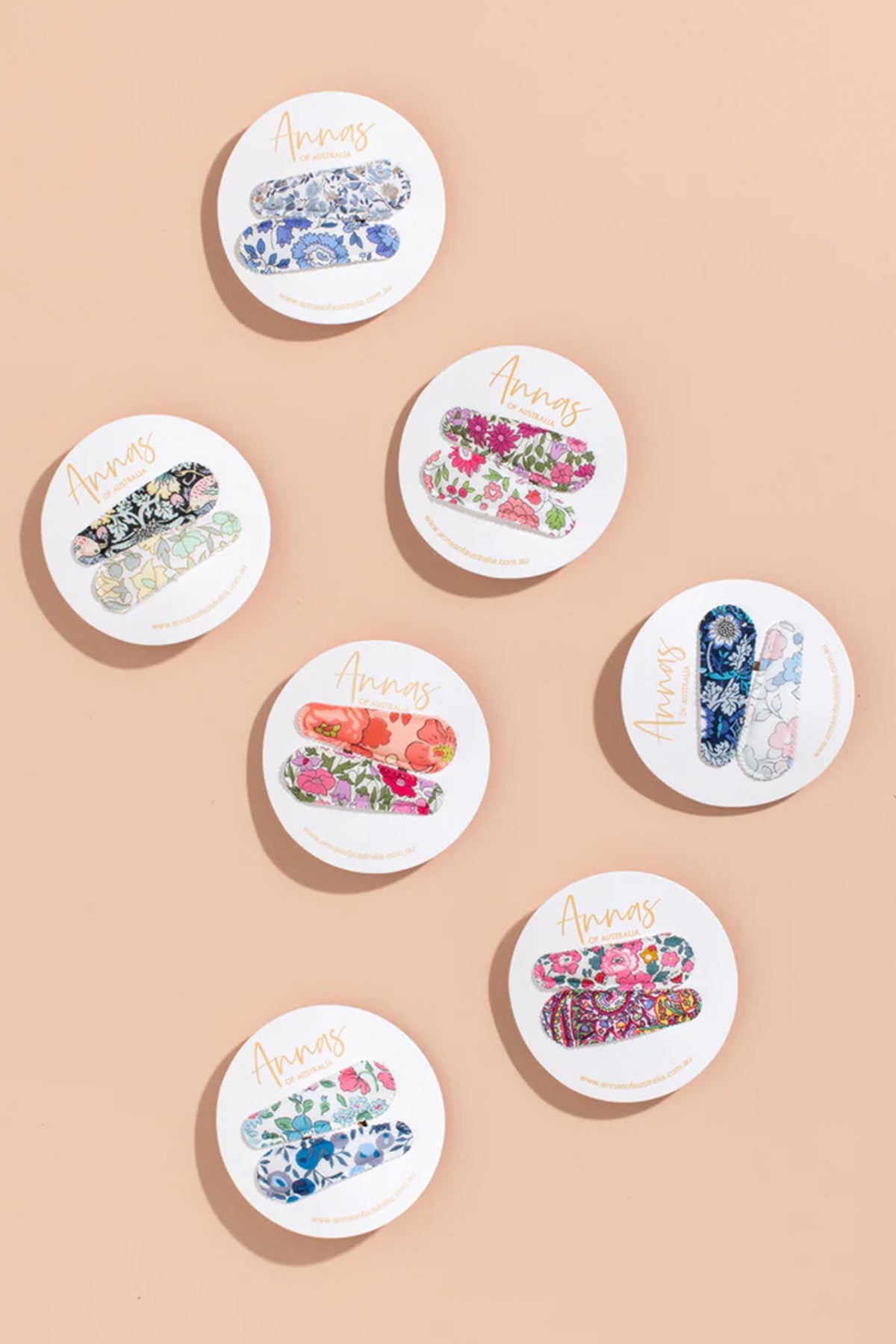 Liberty Print Cleo Clip Set