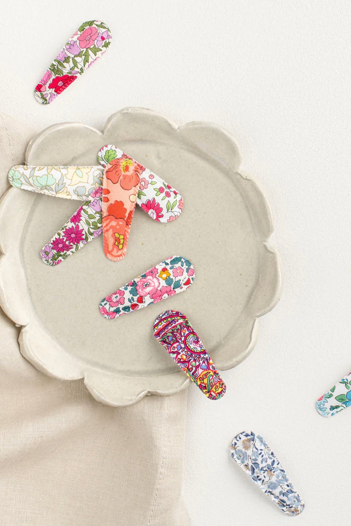 Liberty Print Cleo Clip Set