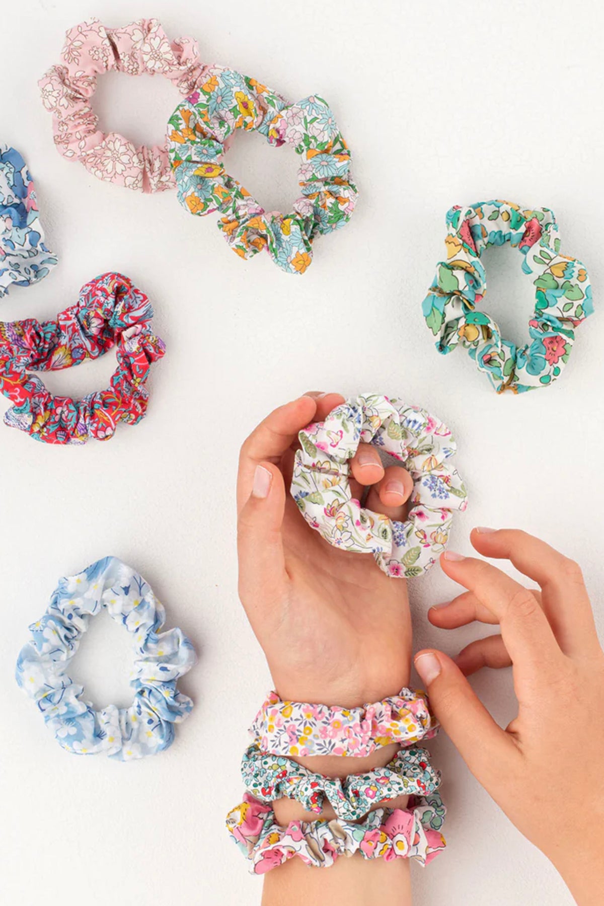 Liberty Print Scrunchie Set