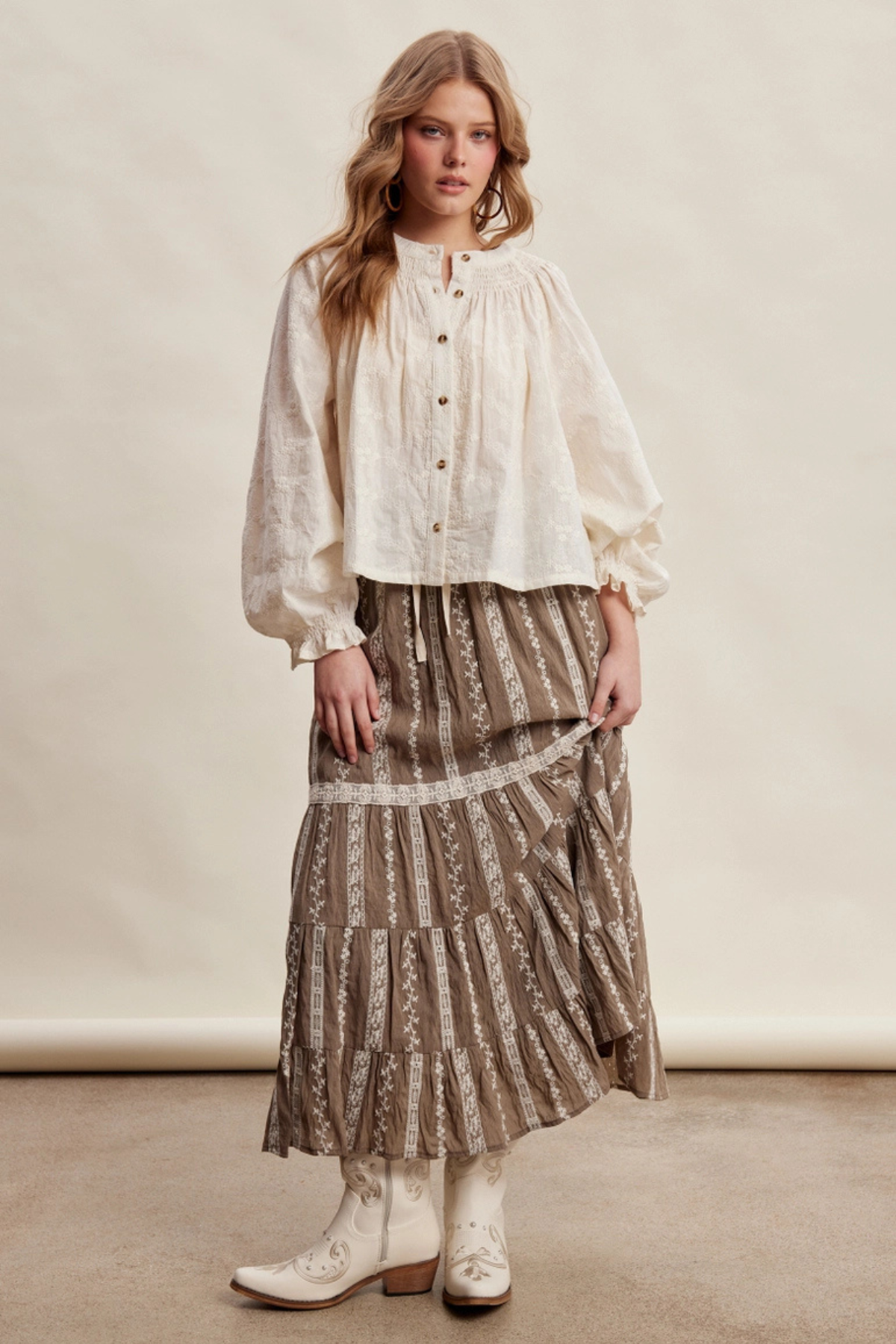 Daisy Peasant Blouse