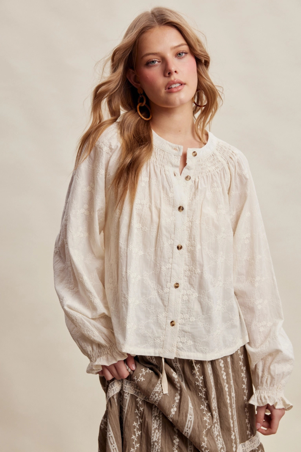 Daisy Peasant Blouse