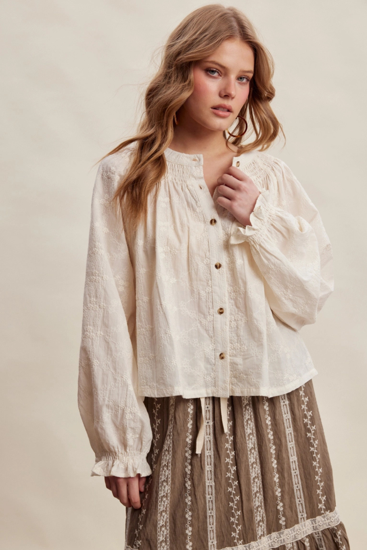 Daisy Peasant Blouse
