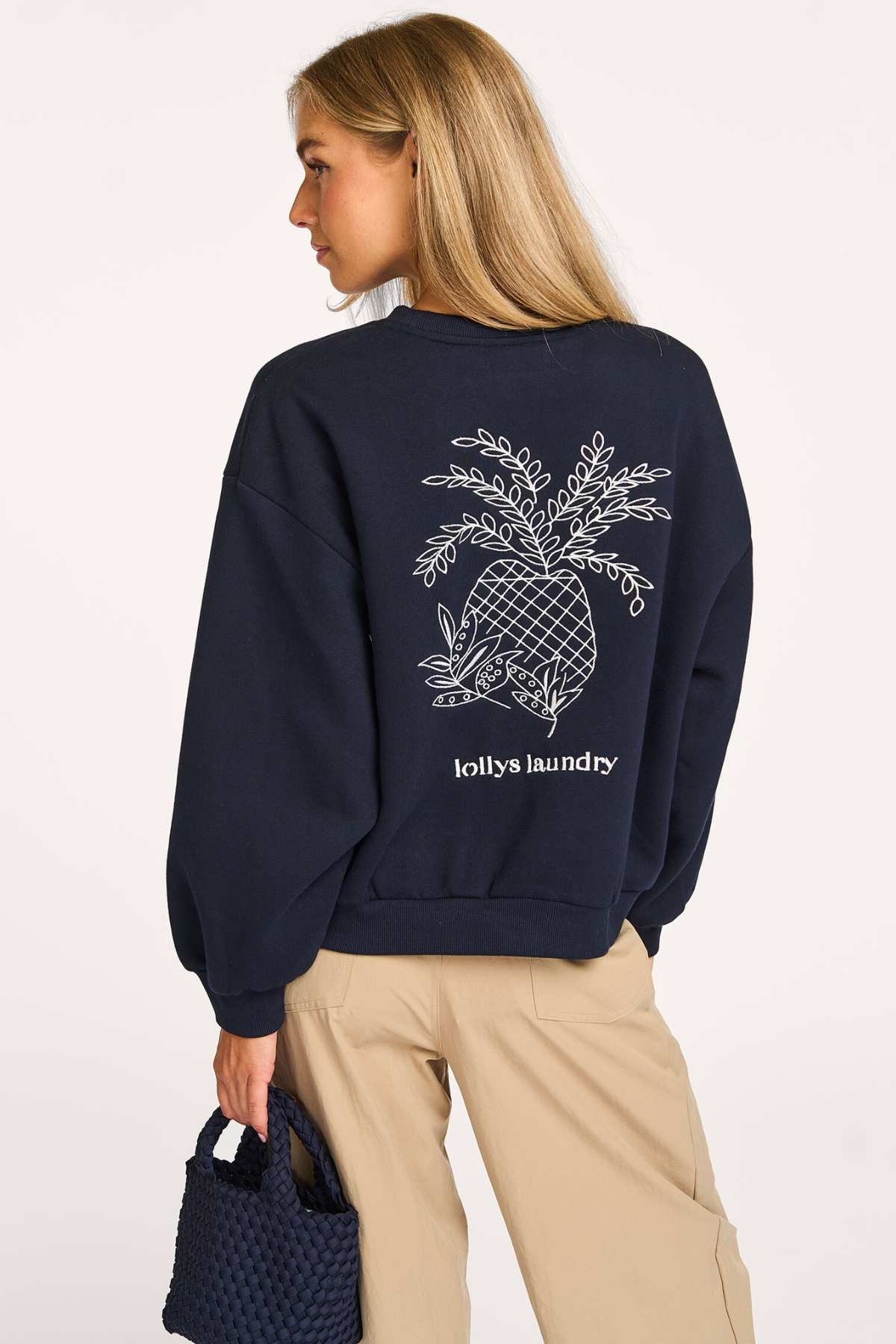 Sydney Pineapple Sweatshirt Dark Blue