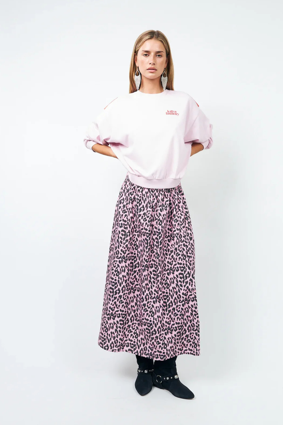 Sydney Sunset Sweatshirt Light Pink