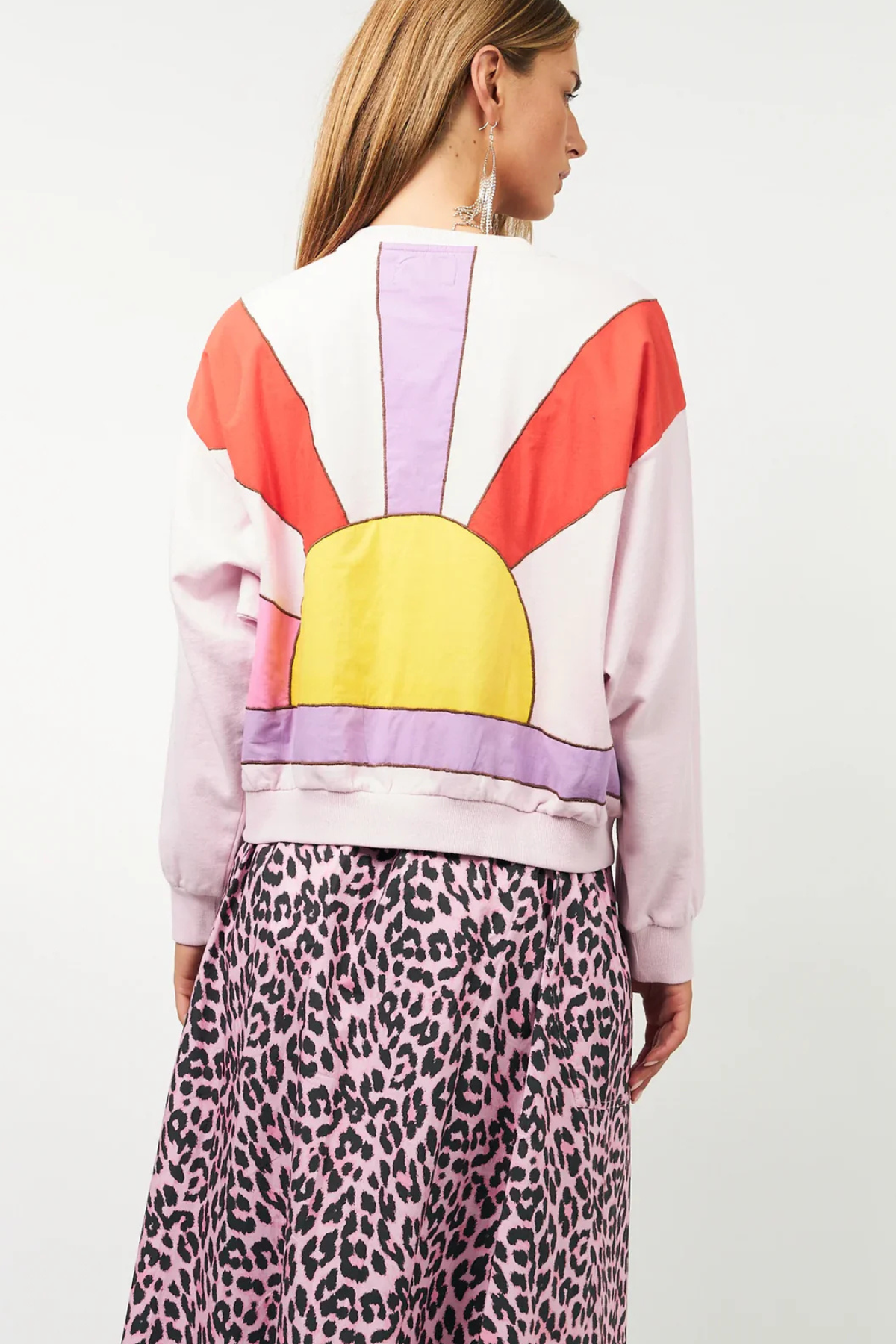 Sydney Sunset Sweatshirt Light Pink