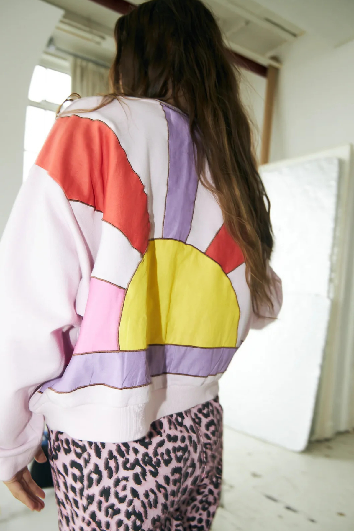 Sydney Sunset Sweatshirt Light Pink