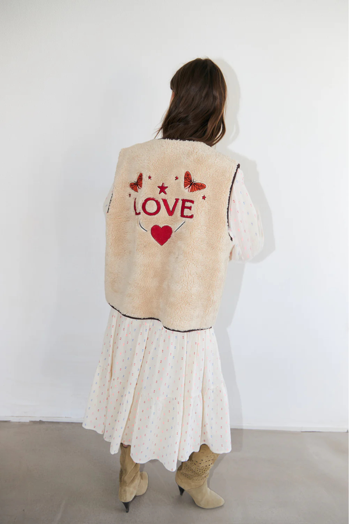 Jace Love Vest Beige