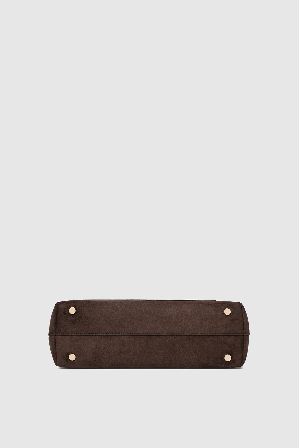 Arden Suedette Shoulder Bag Chocolate