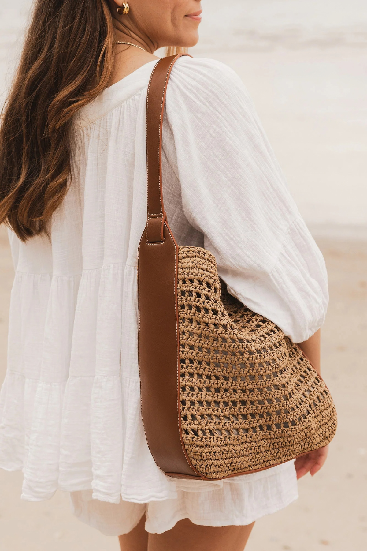 Louisa Shoulder Bag Tan