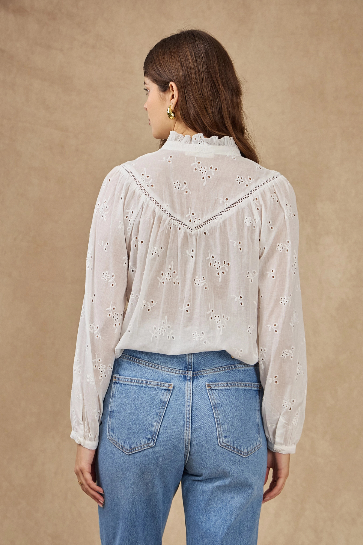 Jonas Embroidery Blouse