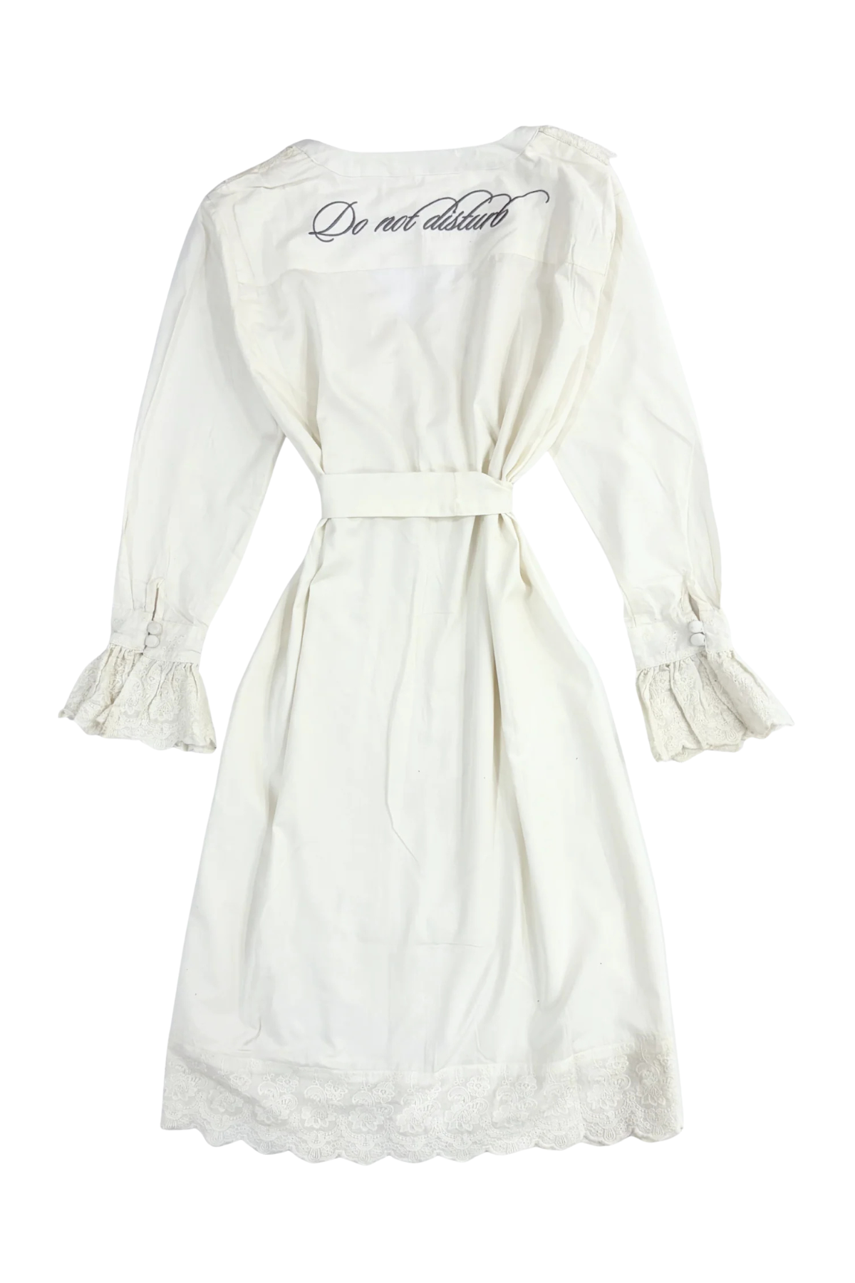 Cloud Dancer Heirloom Lace Robe