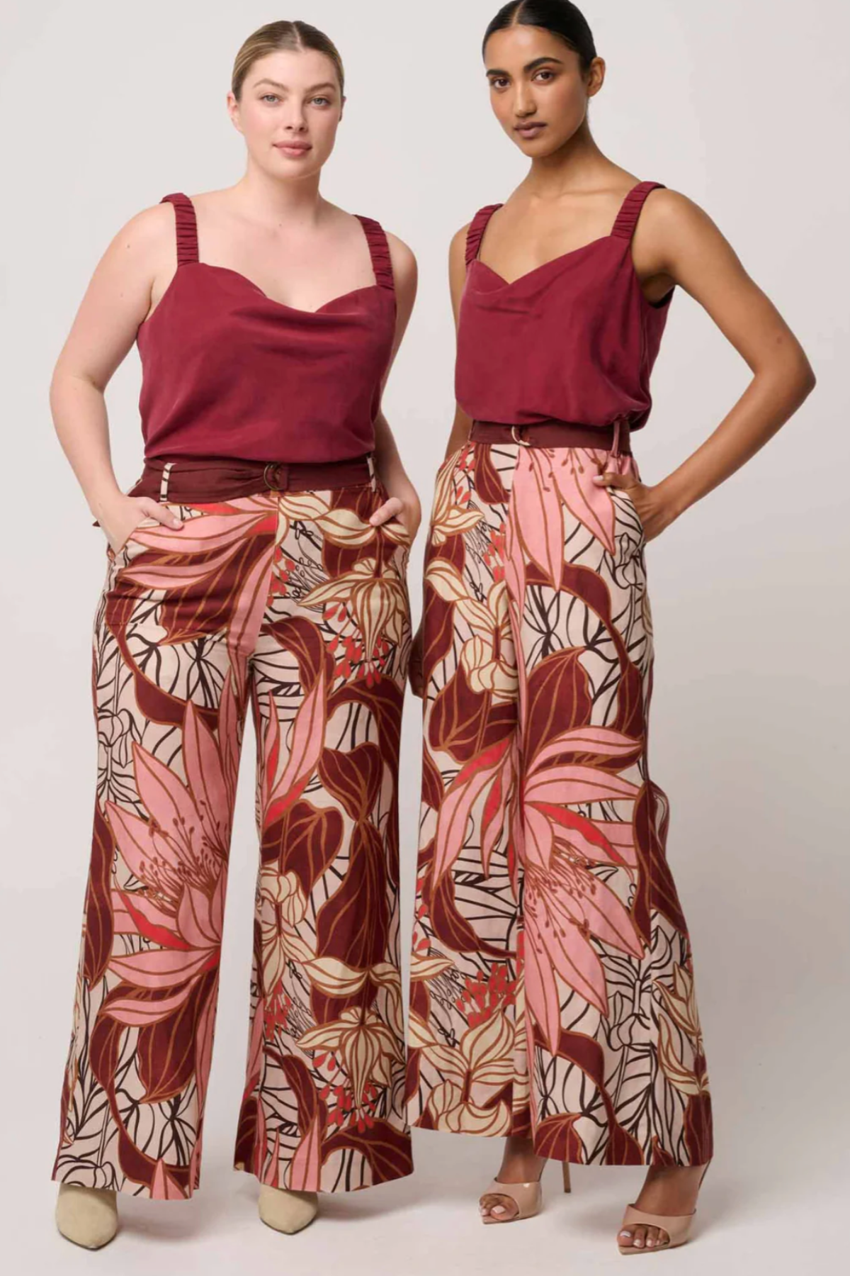 Adele Linen Pant Cathedral Botanic