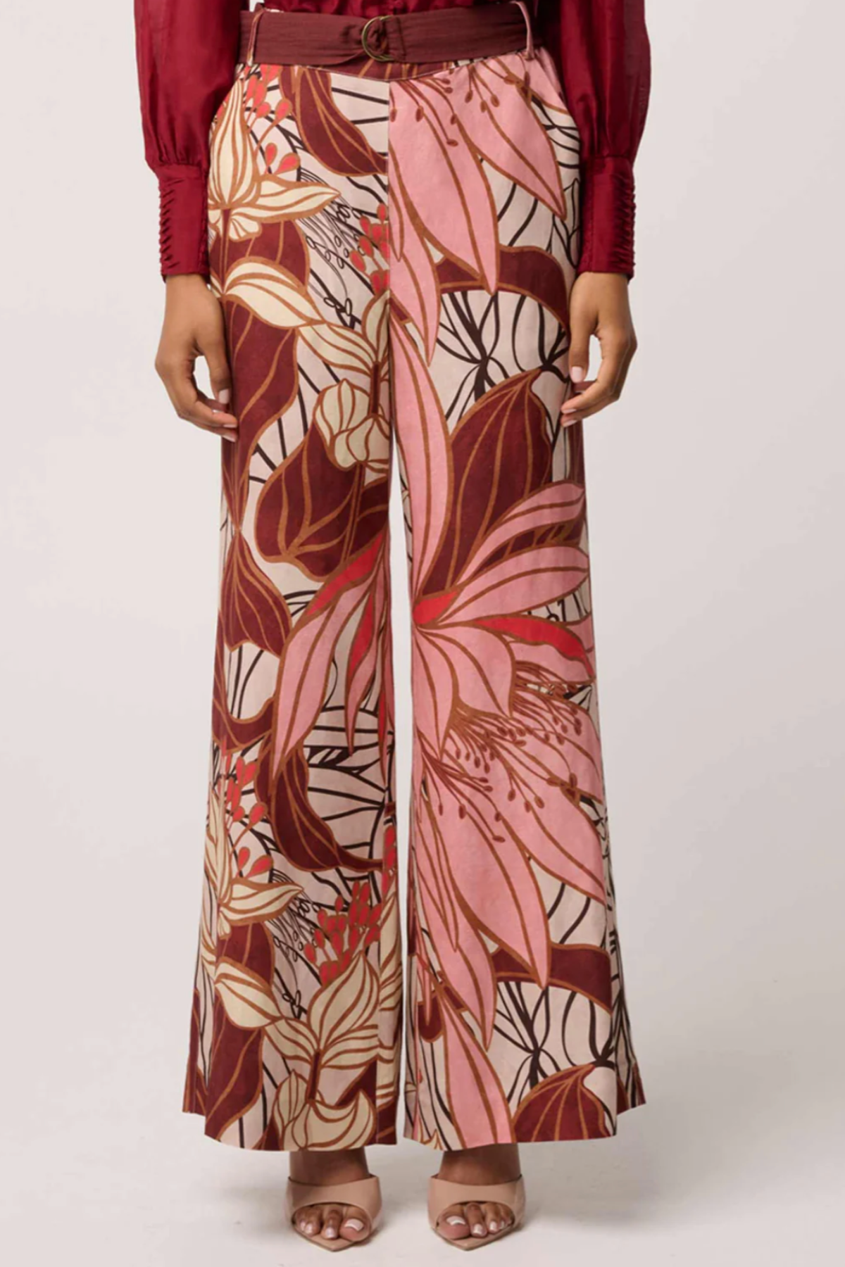 Adele Linen Pant Cathedral Botanic