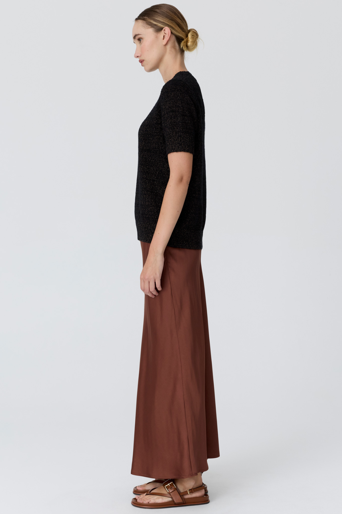 Innes Bias Skirt Toffee