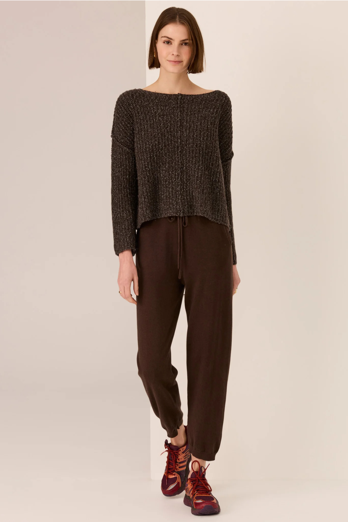 Rowan Knit Pant Chocolate