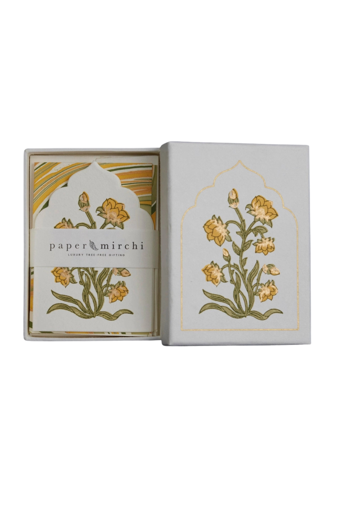 Artisan Notecard Set Sandook Topaz