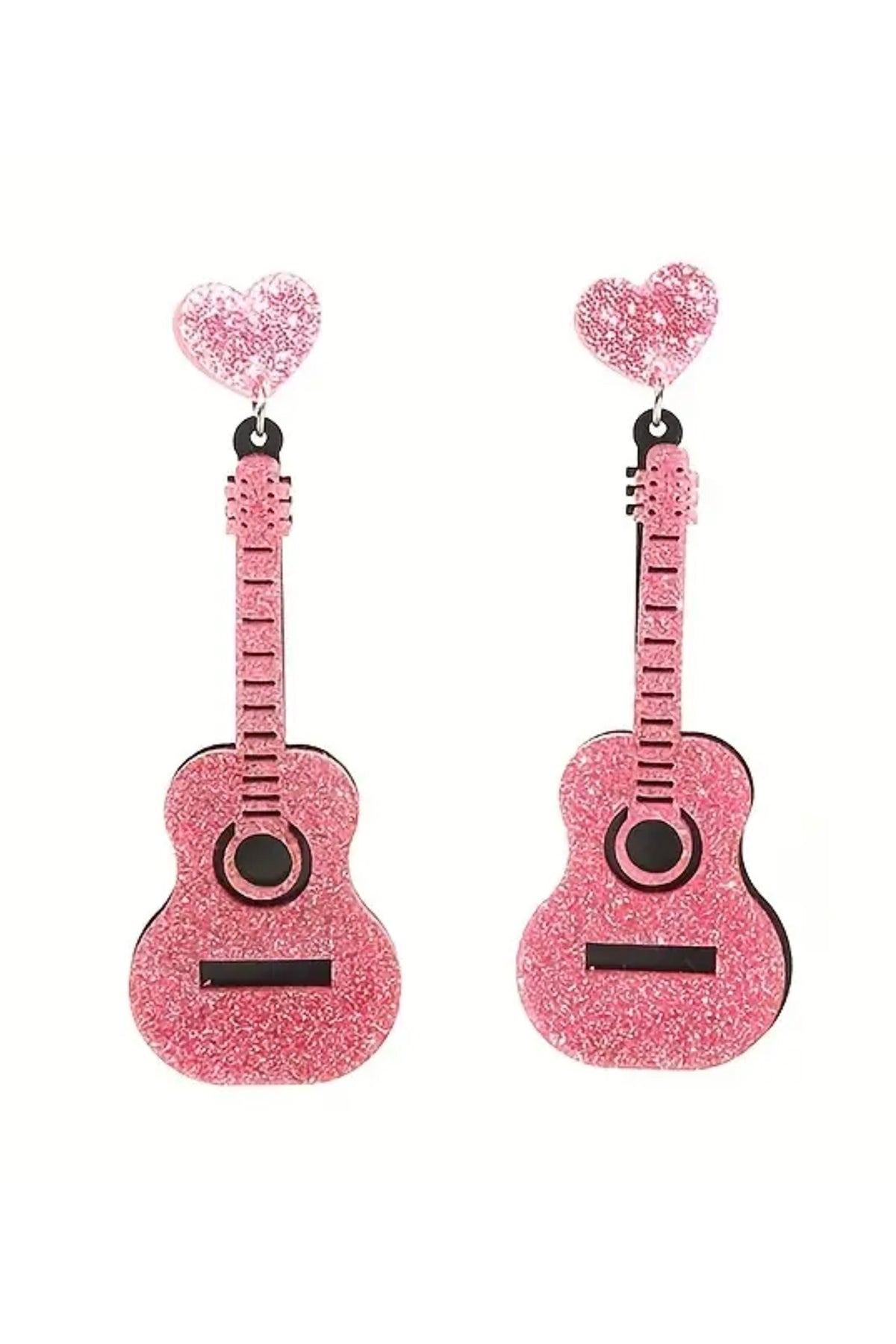 Love Guitar Earrings
