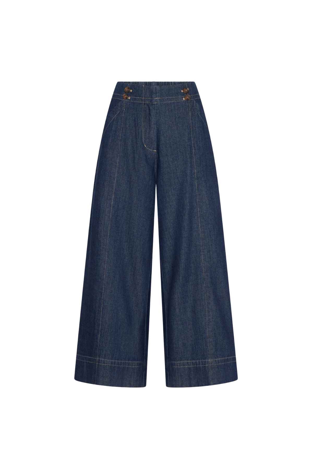Anise Crop Pant Denim