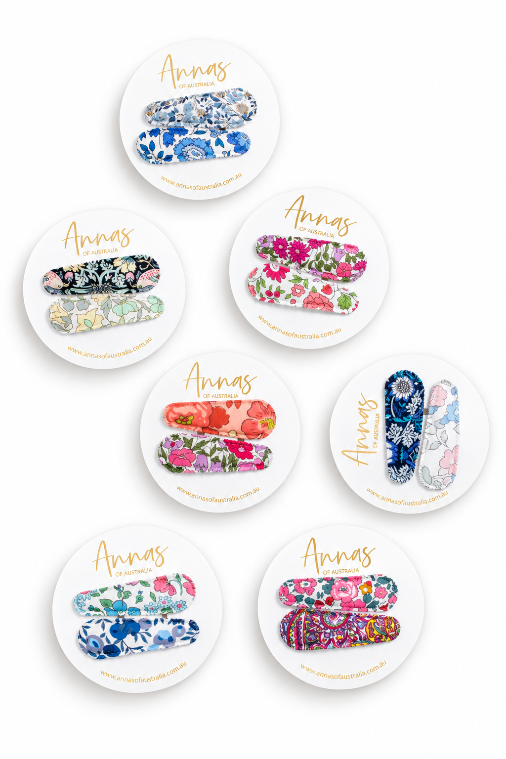 Liberty Print Cleo Clip Set