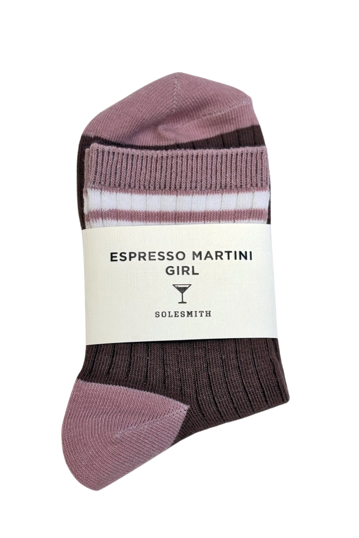Espresso Martini Girl Quarter Length Socks