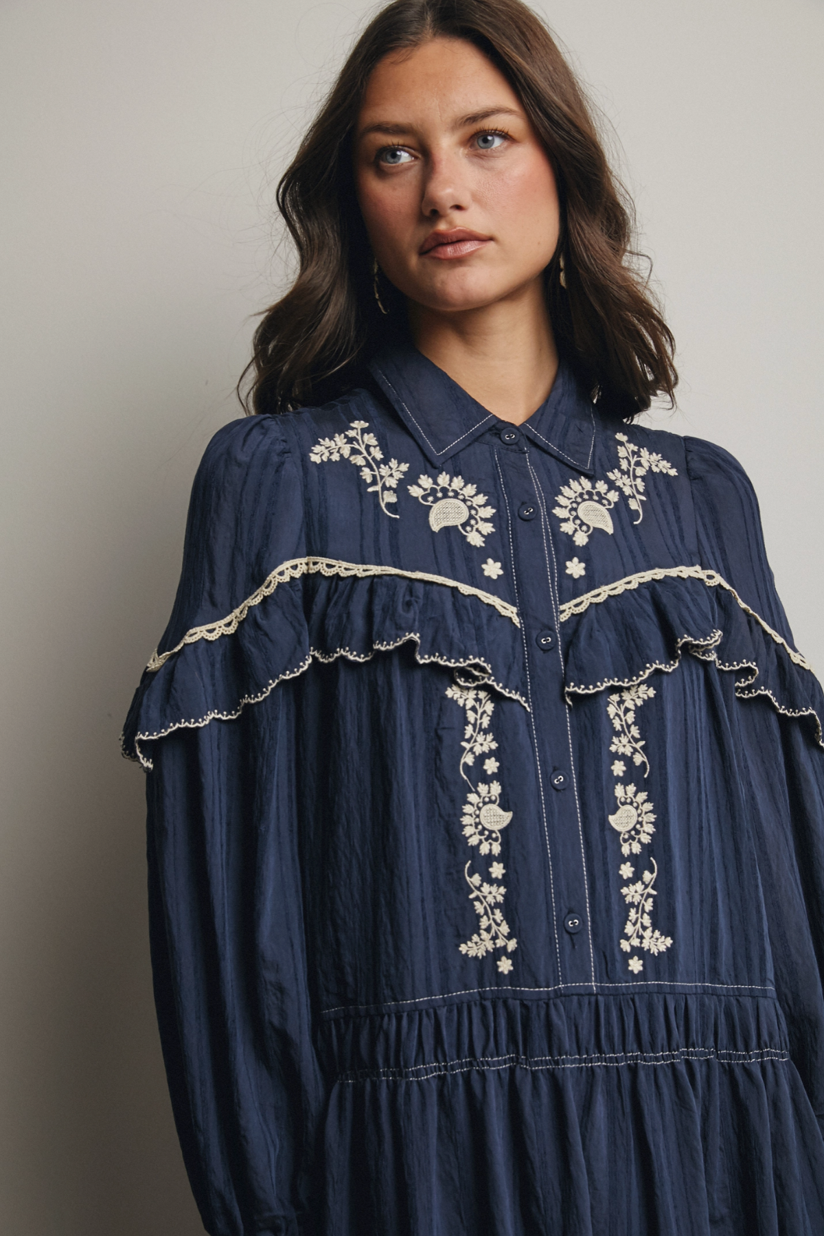 Songbird Dress Navy