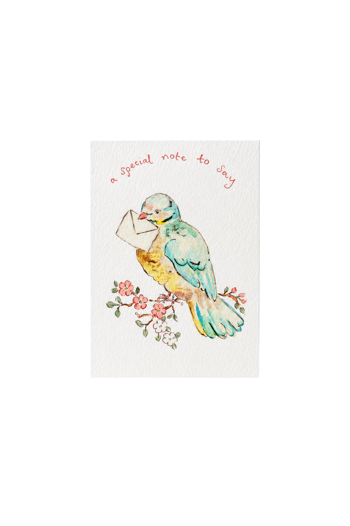 A Special Note To Say