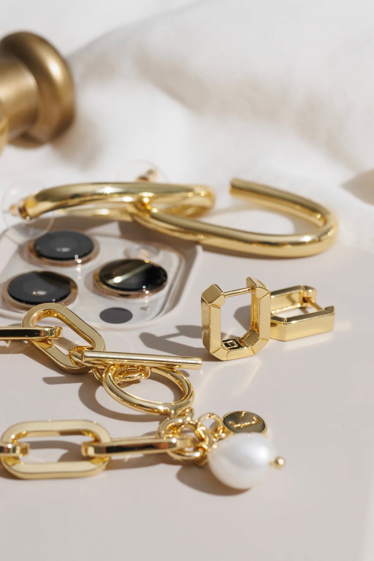 Storm Gold Earring