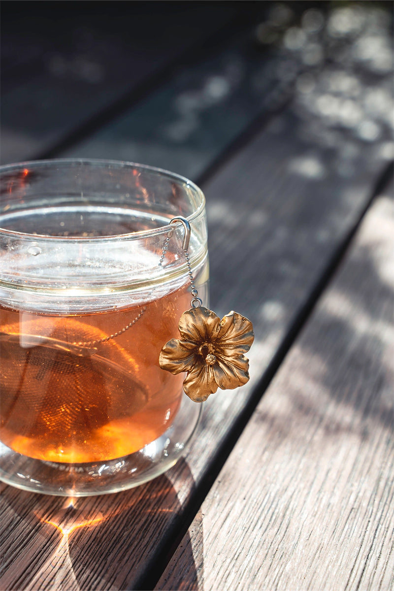 Tea Infuser Loose Leaf Tea Infuser Cylinder Flower