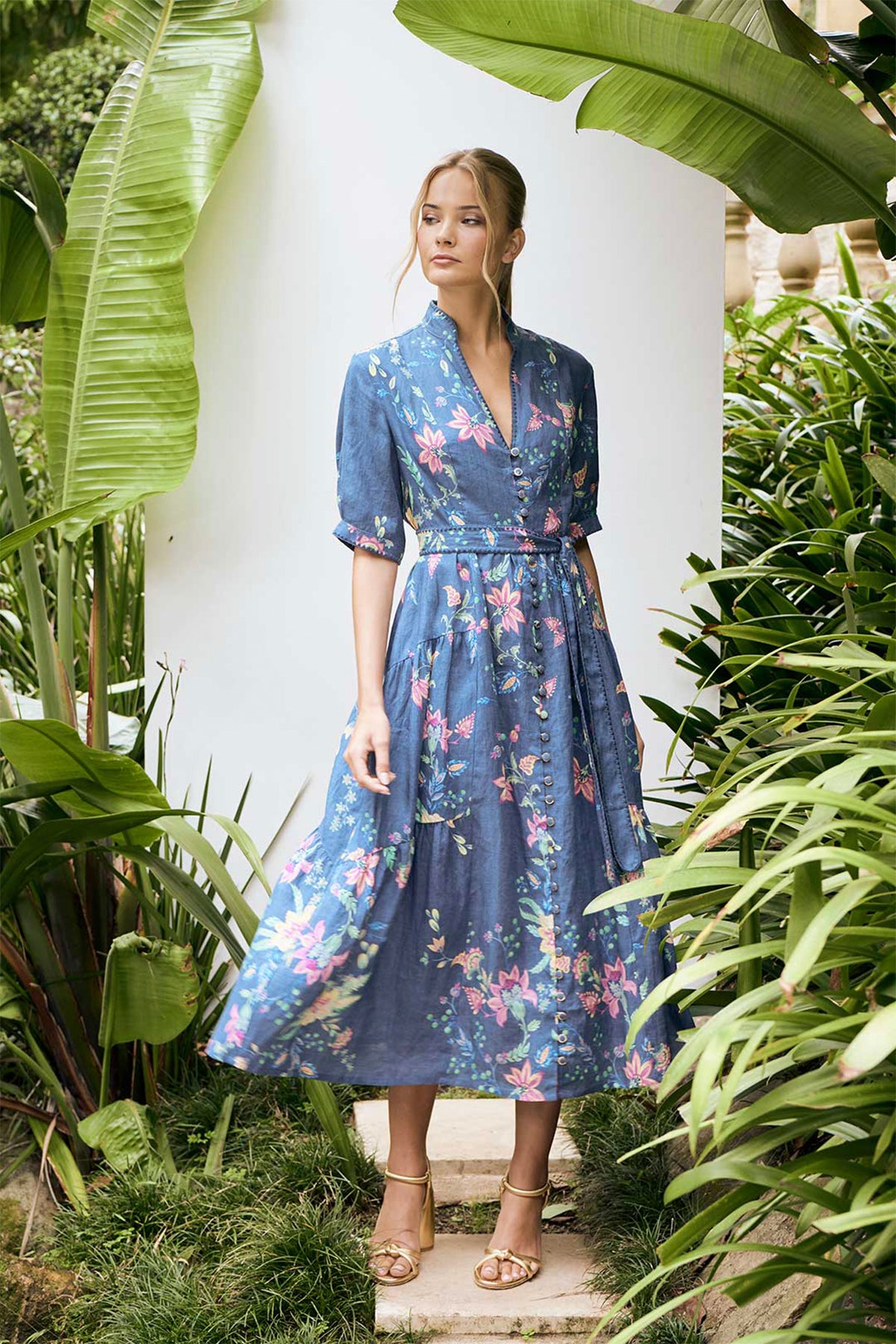 Tilda Flora Ankle Dress Tilda Flora Ankle Dress