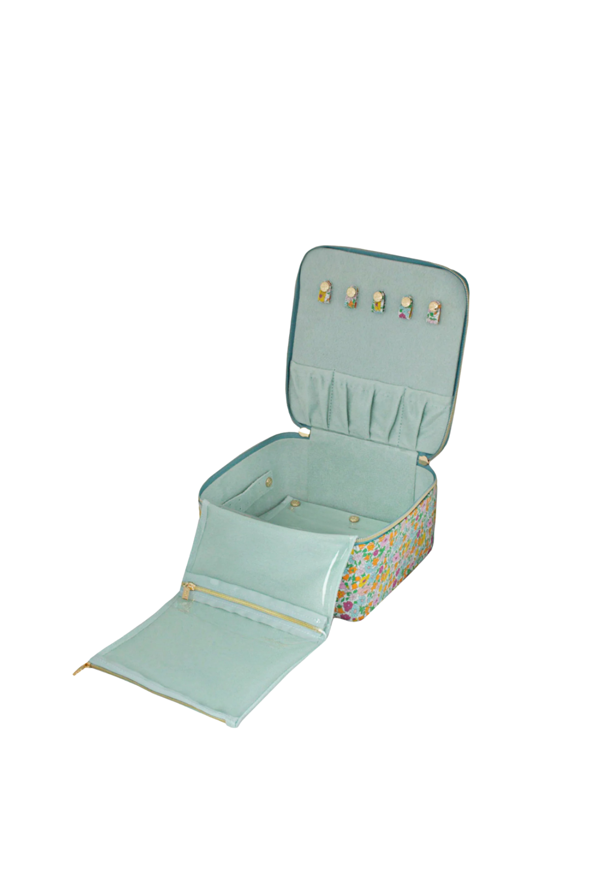 Liberty Large Jewellery Cube Poppy