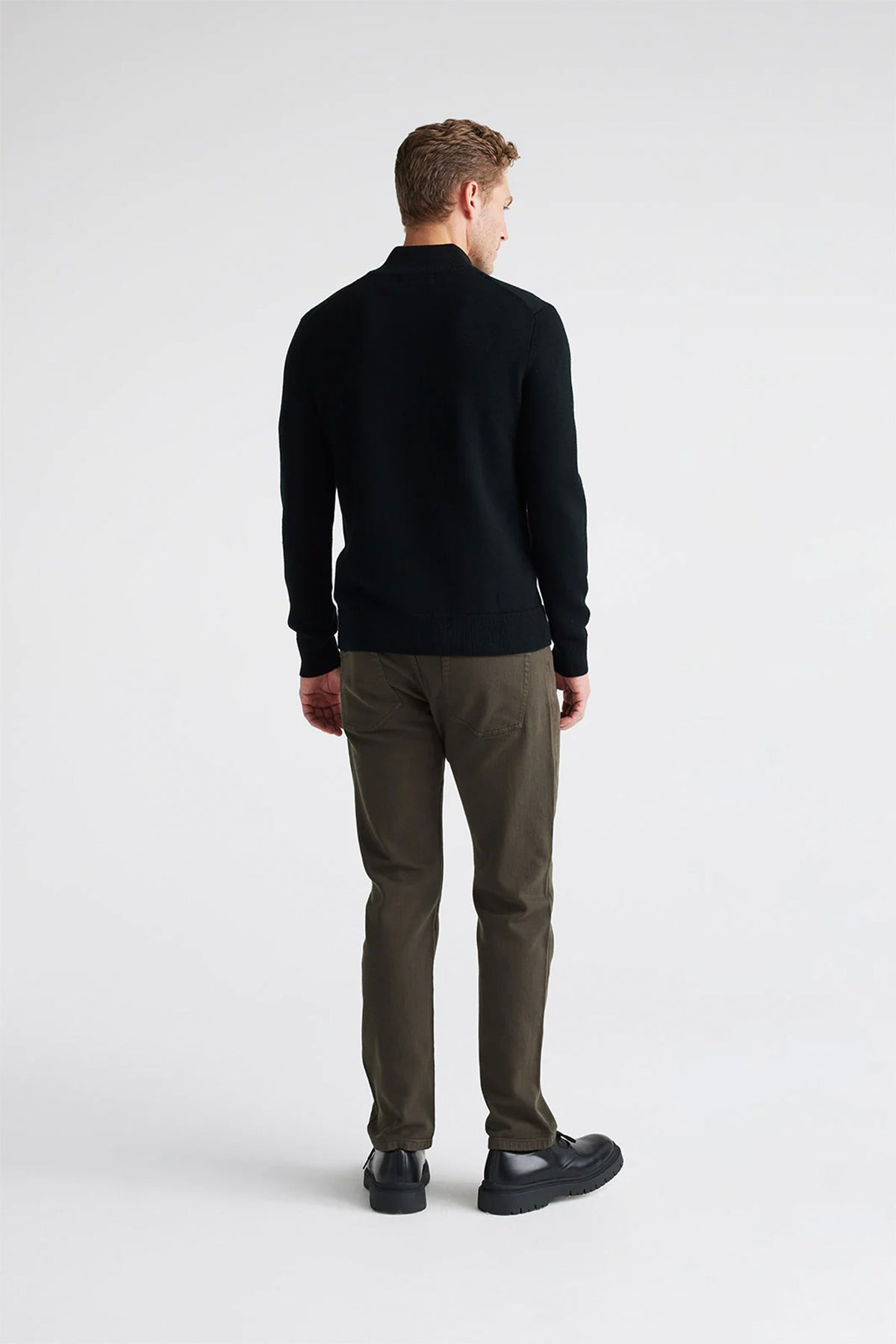 Trademark Half Zip Black