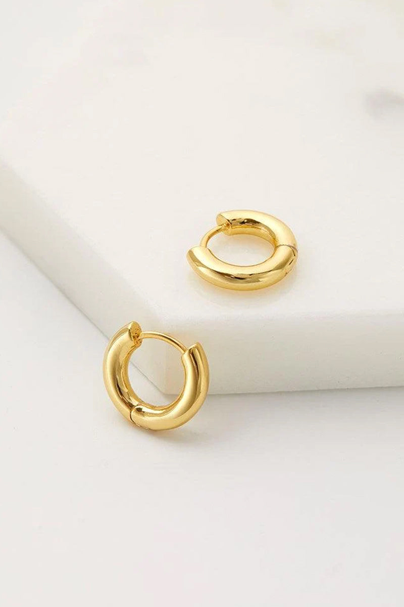 Kendall Hoop Small Gold