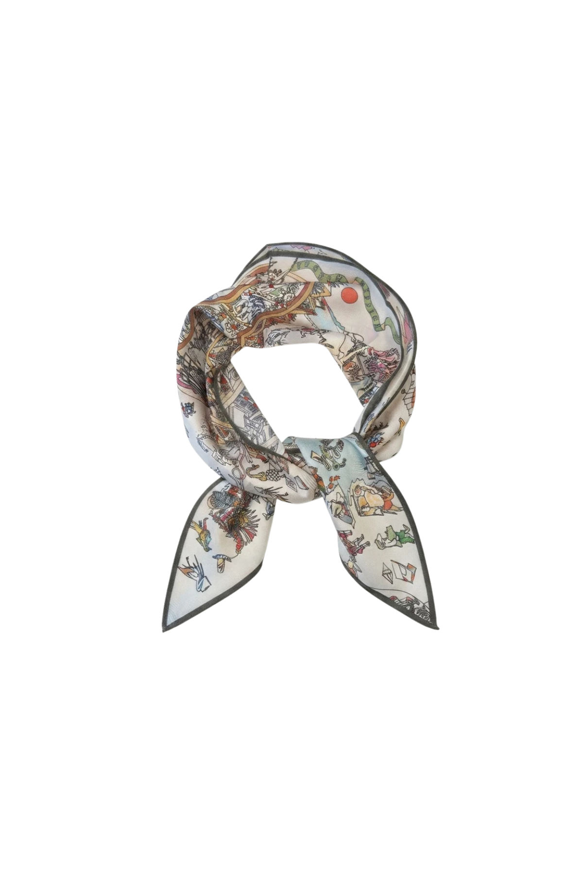 Bird In Flight Trapezoid Scarf