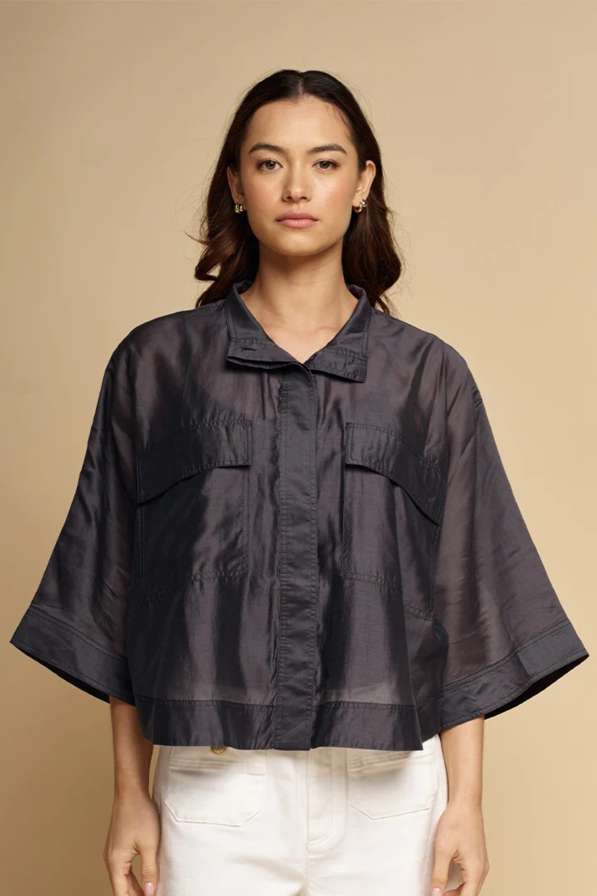 Daniela Shirt Charcoal
