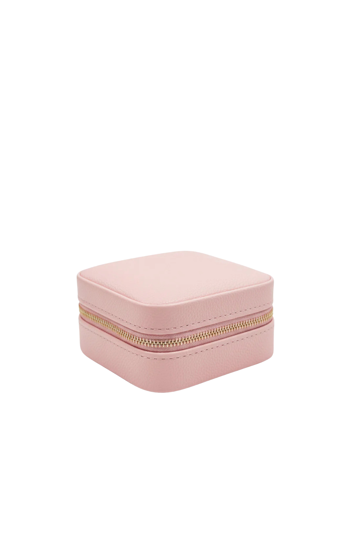 Square Jewellery Case Pebble Pink