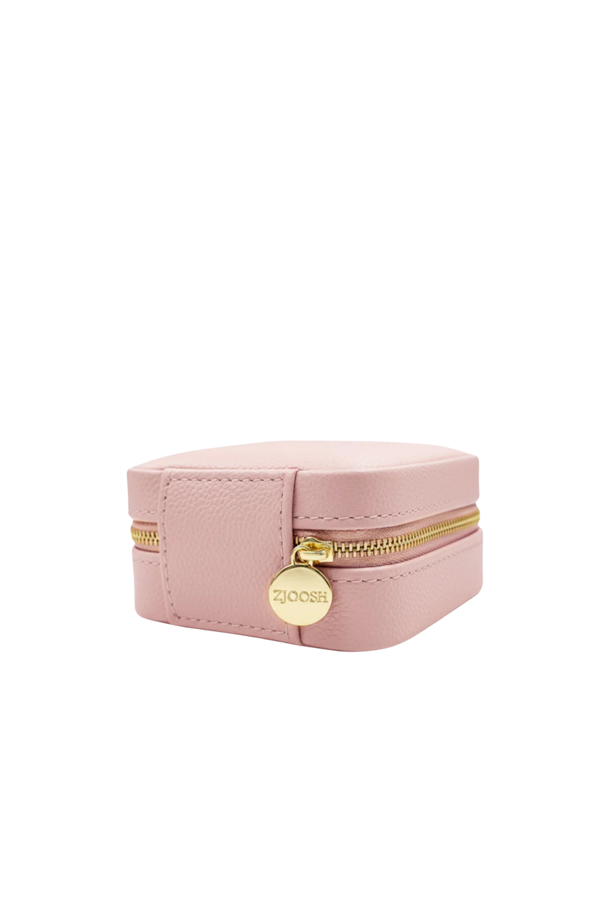 Square Jewellery Case Pebble Pink