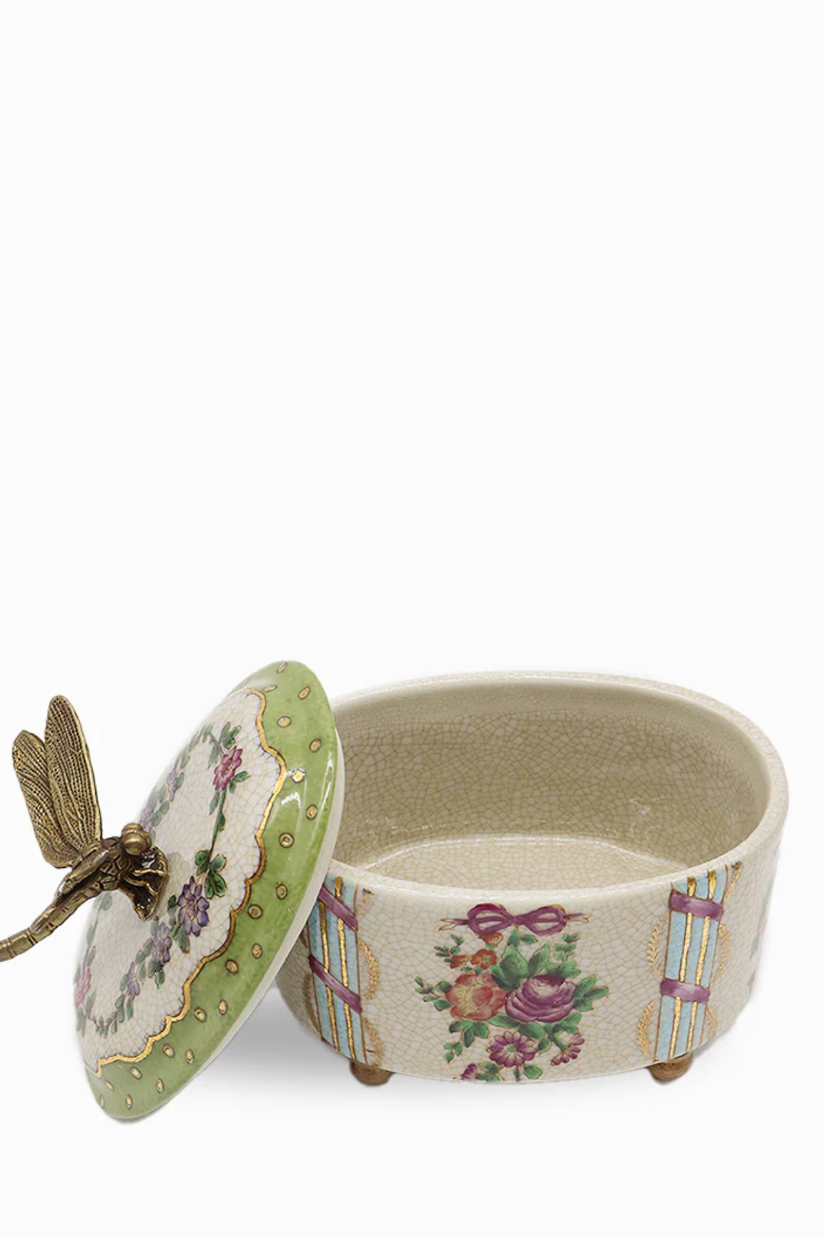 Dragon Fly Floral Box