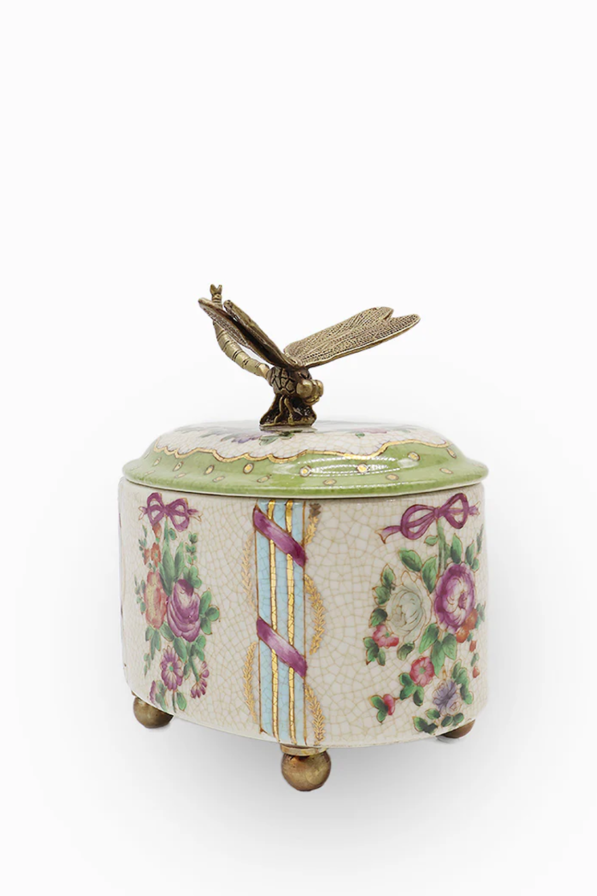 Dragon Fly Floral Box