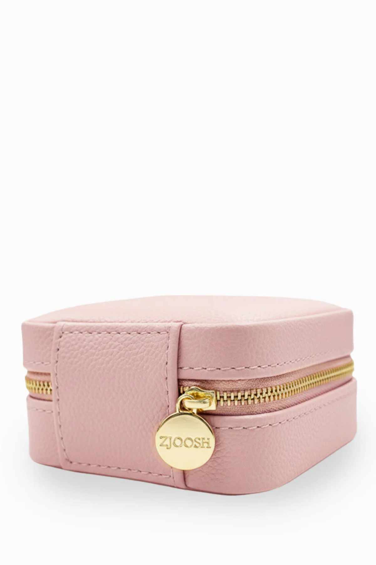 Square Jewellery Case Pebble Pink